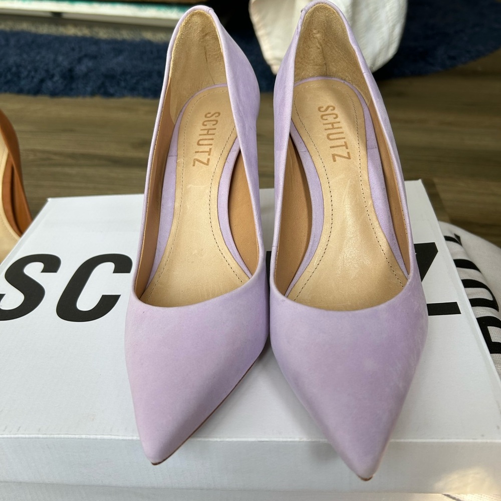 Schutz Lou Pumps in “Smoky Grape” | $50 OBO